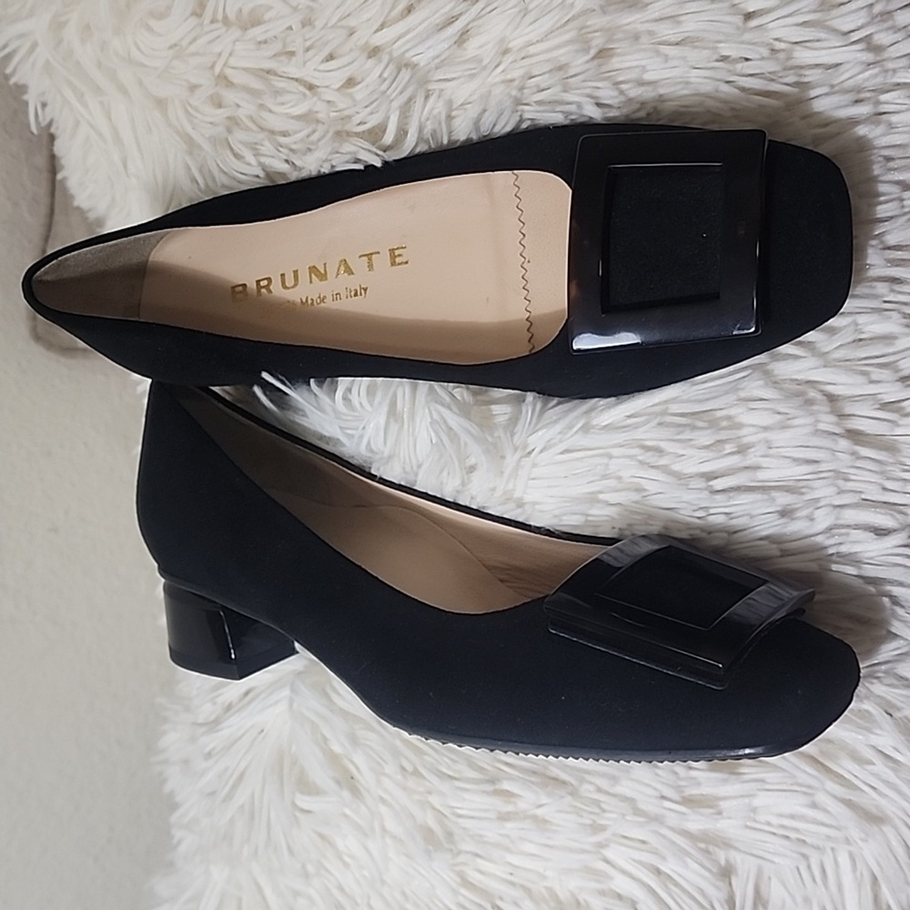 Brunate Suede Black Women's Shoes